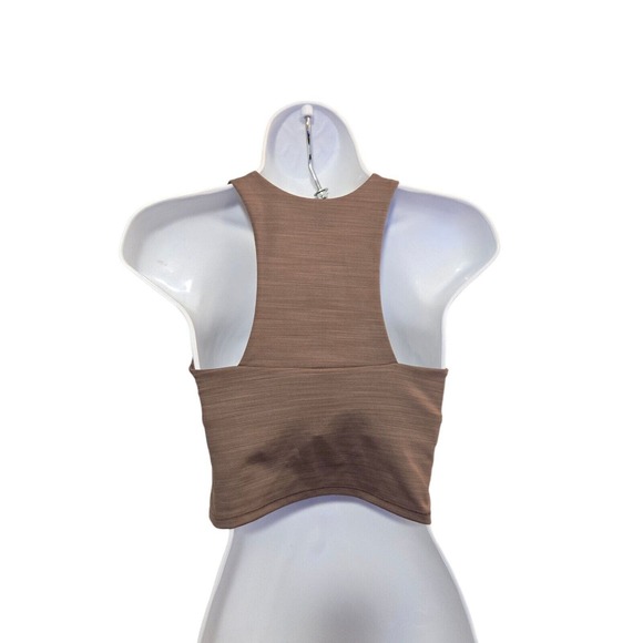 Athleta A-C Ultimate Space Dye SuperSonic Crop Running Yoga Tank Top Muave Sz Sm - Picture 3 of 4